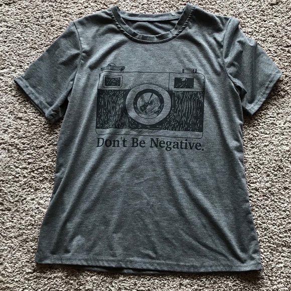 Don’t be negative graphic tee - Picture 2 of 4
